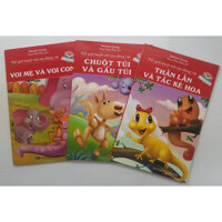 Combo 3 cuốn Thế Giới Tuyệt Vời Cửa Động Vật Voi Mẹ Và Voi Con  Chuột Túi Và Gấu Túi  Thằn Lằn Và Tắc Kè Hoa