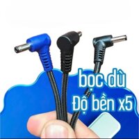 combo 3 Dây kết nối loại bọc dù dùng cho bộ phụ kiện pin quạt áo điều hoà