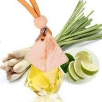 Combo 3 dây treo xe ô tô tinh dầu sả chanh nguyên chất