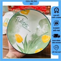 Combo 3 Đĩa tròn size 18cm hoa tulip