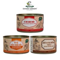 [Combo 3 Đồ Hộp] Cá He Kho Riệu - Đại Ngư & Gà Ác Tiềm Thuốc Bắc & Riêu Cua Đồng DannyGreen