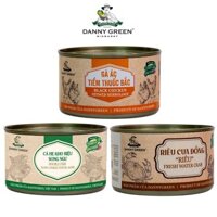 [Combo 3 Đồ Hộp] Gà Ác Tiềm Thuốc Bắc & Cá He Kho Riệu - Song Ngư & Riêu Cua Đồng DannyGreen
