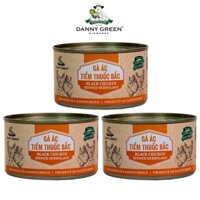 [Combo 3 Đồ Hộp] Gà Ác Tiềm Thuốc Bắc DannyGreen