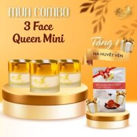 Combo 3 Face Queen size Mini