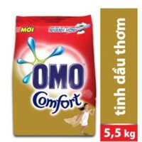 Combo 3 gói (1thùng) bột giặt OMO COMFORT Tinh dầu thơm 5,5kg.