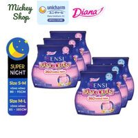 Combo 3 Gói Băng Vệ sinh Diana Sensi Dạng quần SM/ML (2miếng/ Gói)