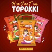 Combo 3 gói Bánh Gạo Hoa Sao Tim  3 Vị Phô mai, Dầu Mè, Cay Ngọt (3 gói x 97gr)