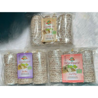 COMBO 3 GÓI BÁNH GẠO LỨC YẾN MẠCH HELLORICE DÀNH CHO NGƯỜI TẬP GYM, ĂN KIÊNG, GIẢM CÂN.