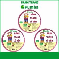 Combo 3 gói Bánh tráng Củ Dền Pumba 900g