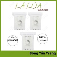 Combo 3 gói Bông Tẩy Trang Ceiba 234 miếng/gói