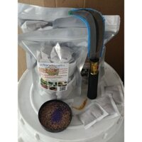 Combo 3 Gói Bột Basu 85GR + Dao Rửa Dừa 3 Tấc Tr.ị Đuông Dừa, Bù Xè, Bọ Hung, Bảo Vệ Cây Dừa ( Hàng thật giá thật )