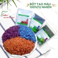 Combo 3 Gói Bột Màu Rau Củ Quả Nấu Xôi Tự Nhiên