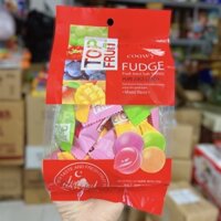 Combo 3 Gói Kẹo dẻo mix 3 vị trái cây Top Fruit Fudge Thái Lan thơm ngon