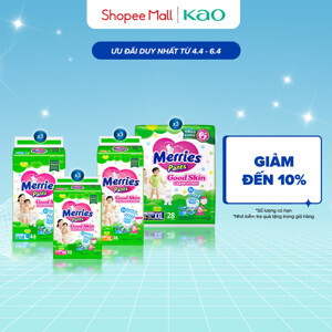 Combo 3 gói Tã-bỉm quần Merries L44 (44 miếng)