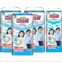 Combo 3 Gói Tã Quần Goo.n Premium Cực Đại XXL36 (36 Miếng) – Tặng 1 Tã Quần Đại XXL20 (20 Miếng)