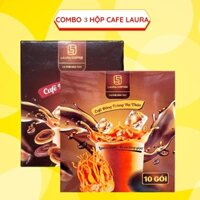 (Combo) 3 Hộp 10 gói cà phê Laura Sunshine Nhật Kim Anh