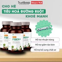 [Combo 3 hộp 30v] Pro Fiber+ Bổ sung chất xơ, hỗ trợ tiêu hóa, giảm nguy cơ táo bón, trĩ - Dược Biolab