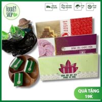 Combo 3 Hộp Bánh Đậu Xanh Gia Truyền Ít Ngọt Thơm Ngon Chuẩn Vị - Đặc Sản Hải Dương - Food 89