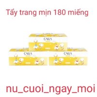 Combo 3 hộp bông tẩy trang CALLA mịn 180 miếng.
