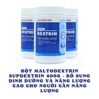 [COMBO 3 HỘP] Bột Maltodextrin SUPDEXTRIN 400g - Bổ Sung Năng Lượng Cao Cho Người Cần Năng Lượng, Suy Dinh Dưỡng