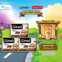 Combo 3 hộp Cà phê Phố Đen Đá - Maccoffee (hộp 10 gói x 16g)