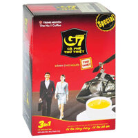 COMBO 3 HỘP CÀ PHÊ SỮA HÒA TAN G7 3 IN 1 - hộp (20 gói x 17gr)