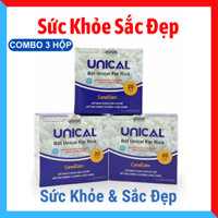 [COMBO 3 HỘP] Canxi Cơm Unical Nhật Bản Bổ Sung Canxi Hữu Cơ Cho Bà Bầu Mẹ Bé Và Người Cao Tuổi