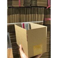 COMBO 3 hộp carton PREMEE kích thước 12x10x8 đóng gói hàng loại giấy cứng
