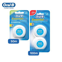 Combo 3 Hộp Chỉ Nha Khoa Oral-B Essential Floss (50m/hộp)