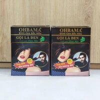 (combo 3 hộp) Dầu gội đen tóc thảo mộc Ohbama hộp 10 gói x 20ml