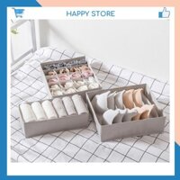 Combo 3 Hộp đựng đồ lót chia ngăn thông minh, đa năng phù hợp với mọi loại tủ đựng quần áo (6 + 7 + 20 ngăn)