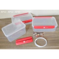 Combo 3  Hộp Đựng Thực Phẩm Thông Minh AP44 AP52 AP53 KIGI