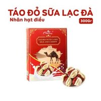 [COMBO 3 HỘP GIÁ SỈ] Táo Đỏ Kẹp Sữa Lạc Đà Nhân Hạt Điều XIYU MINNONG 300g – Món Ăn Vặt Lành Mạnh, Siêu Phẩm Dinh Dưỡng