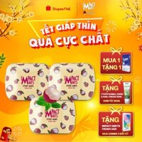 Combo 3 Hộp Kẹo Ngậm Bạc Hà Không Đường IMPACT MINTS Hương Vải 14G (Tặng 3 Gói Tempo)