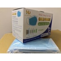 Combo 3 hộp khẩu trang y tế 4 lớp cao cấp Gold Mask