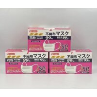 combo 3 hộp khẩu trang y tế màu trắng có giấy chứng nhận của bộ y tế,kháng khuẩn ngăn ngừa vi rút(3 hộp 150 chiếc)