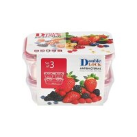Combo 3 Hộp nhựa đựng thực phẩm , hộp bảo quản thực phẩm JCJ Thái Lan 9002