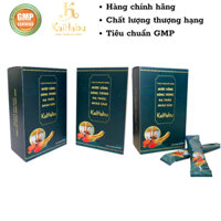 Combo 3 hộp Nước Đông trùng hạ thảo nhân sâm KaiHabu tốt cho sức khỏe, hộp 10 gói, mỗi gói 25 ml