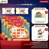 Combo 3 Hộp quà nước yến BRAND'S đường phèn (42ml x 18 hũ)