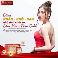 combo 3 hộp Sâm Maca Peru Gold,Cân Bằng Nội Tiết Tố, giảm Nám, Sạm Da, Săn Chắc Vòng 1, giảm Bốc hỏa,đổ mồ hôi trộm.