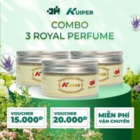 [COMBO 3 HỘP] Sáp thơm Nhà vệ sinh Kuiper DH Royal Perfume 100g | Khử sạch mùi, thoáng mát