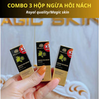 Combo 3 hộp serum chanh ngừa hôi nách hôi chân Magic skin,(che tên sản phẩm)