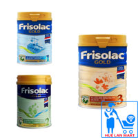 COMBO 3 HỘP SỮA BỘT FRISOLAC GOLD 1/2/3 - 380G