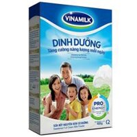 Combo 3 hộp Sữa bột Nguyên kem có đường Vinamilk Dinh Dưỡng - Hộp Giấy 400g