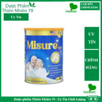 COMBO 3 Hộp Sữa Non Ngủ Ngon MISURE 850G, sữa bột cho người già chứa Melatonin, cải thiện giấc ngủ