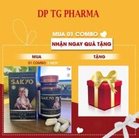 COMBO 3 HỘP Tăng Cường Sinh Lý Nam SAKYO - Chống Xuất Tinh Sớm, Bổ Thận tráng dương, mạnh gân cốt ( Hộp 30 Viên ), dp tg pharma