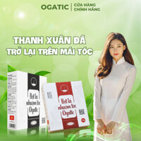 [Combo 3 hộp Tặng son dưỡng] Bột lá nhuộm tóc Ogatic - Chính hãng - Hàng mới