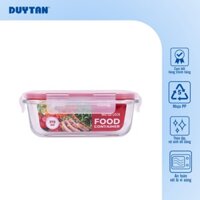 combo 3 HỘP THỰC PHẨM THỦY TINH 1050ML NHỰA DUY TÂN (TẶNG 1 TÚI GIỮ NHIỆT )