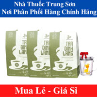COMBO 3 HỘP Trà Đinh lăng Thái Hưng (25 túi lọc x 5g) An thần, Ngủ ngon, Giảm Stress -NT TRUNGSON
