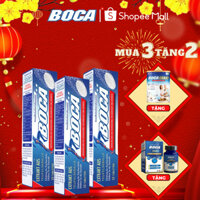Combo 3 hộp viên sủi BOCA giảm đau xương khớp, kích thích sản sinh Glucosamin 20 viên, tặng 1 hộp BOCACANXI, 1 BOCA GOLD